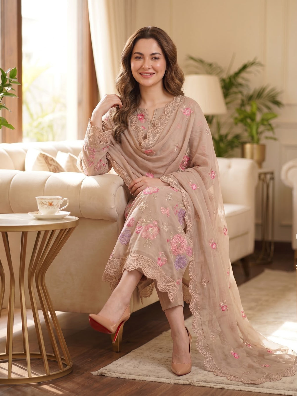 Ghani Embroidered Luxury Lawn