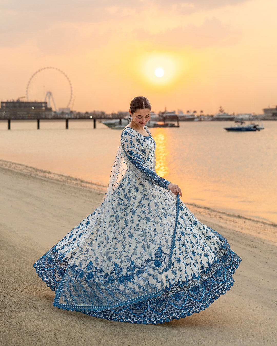Faiza Saqlain Embroidered Luxury Lawn