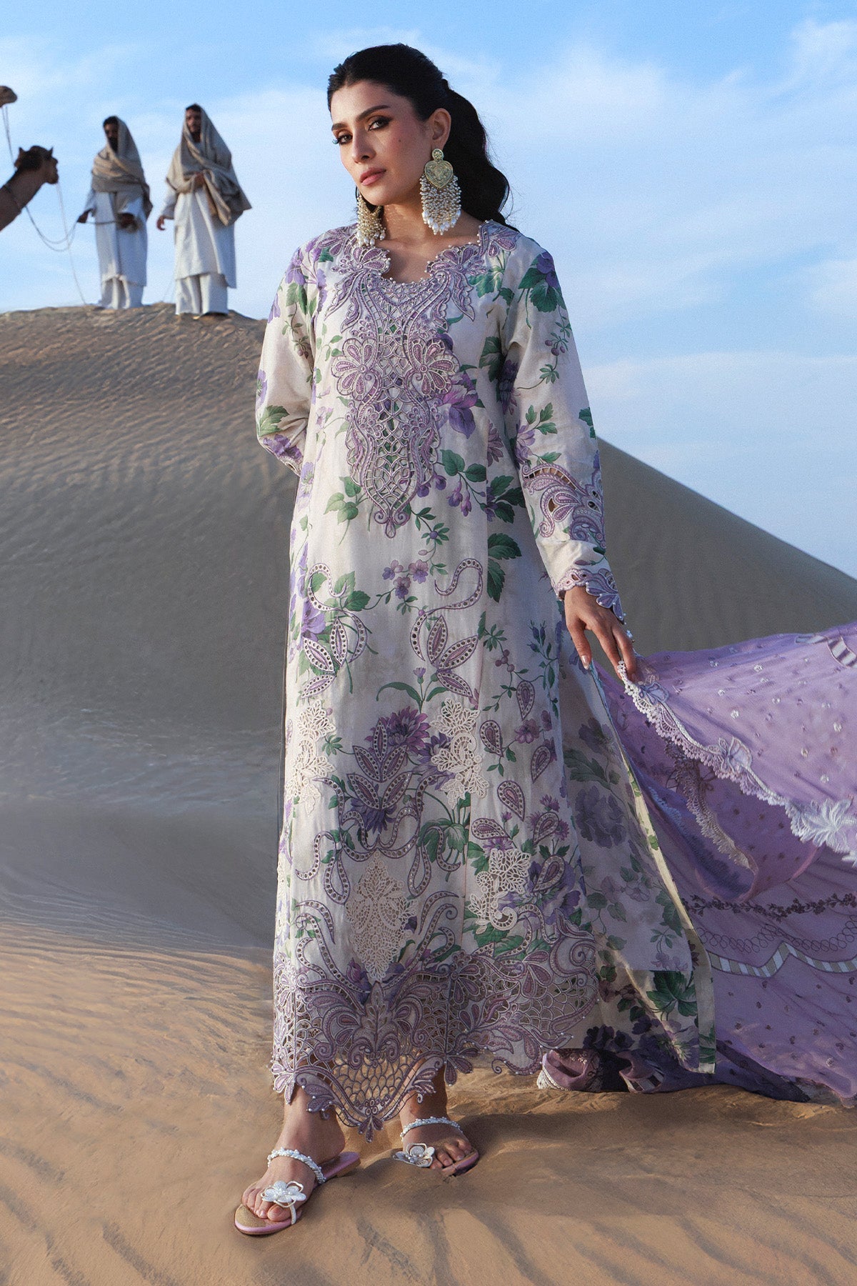 Nureh Embroidered Luxury Lawn
