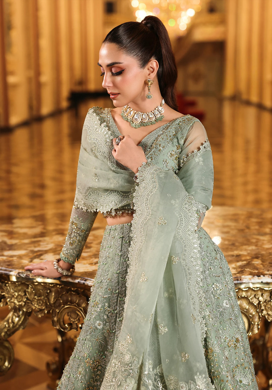 Elaf Premium Hand Made Bridal Dress