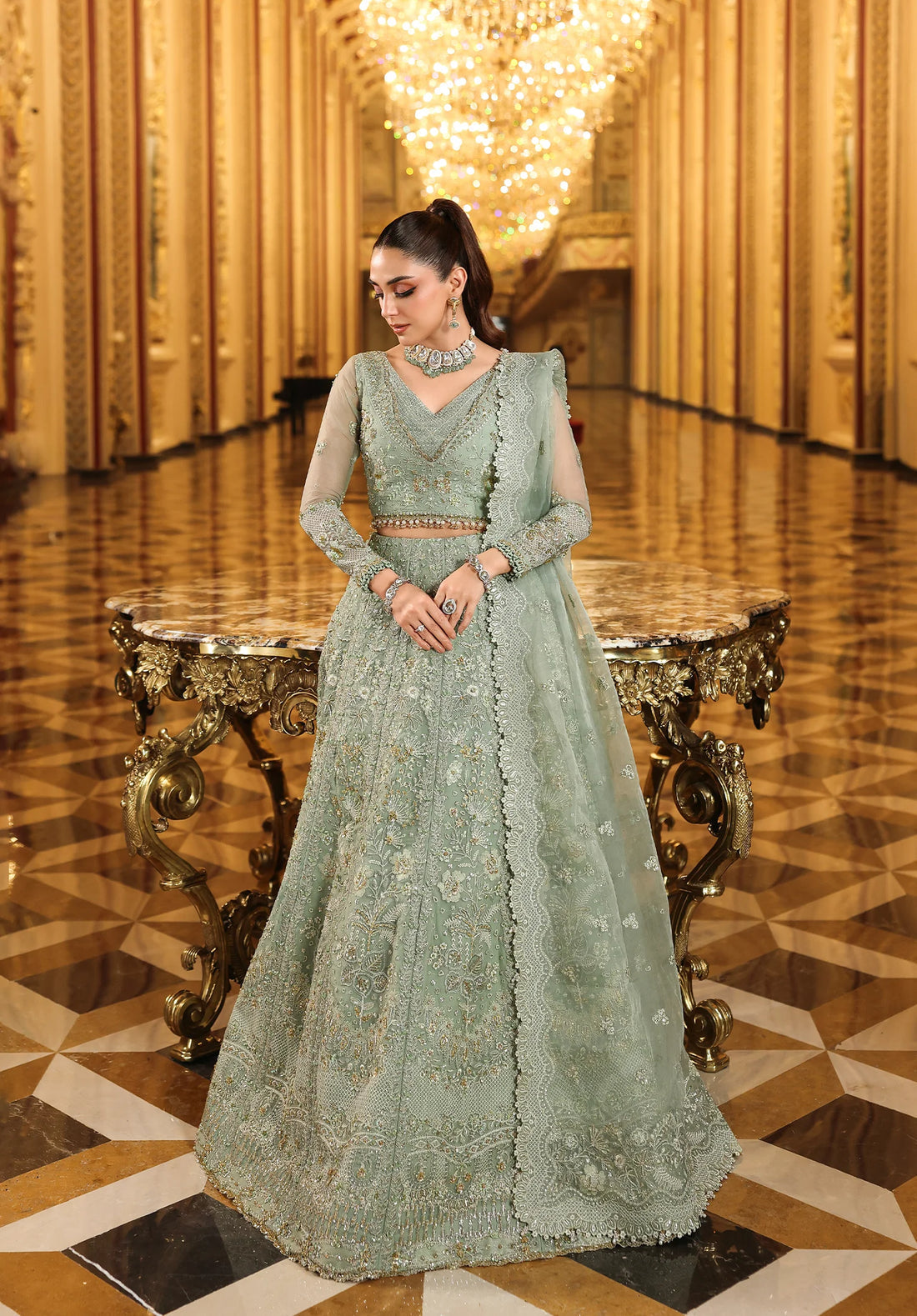Elaf Premium Hand Made Bridal Dress