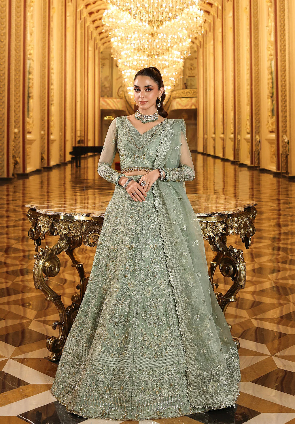 Elaf Premium Hand Made Bridal Dress