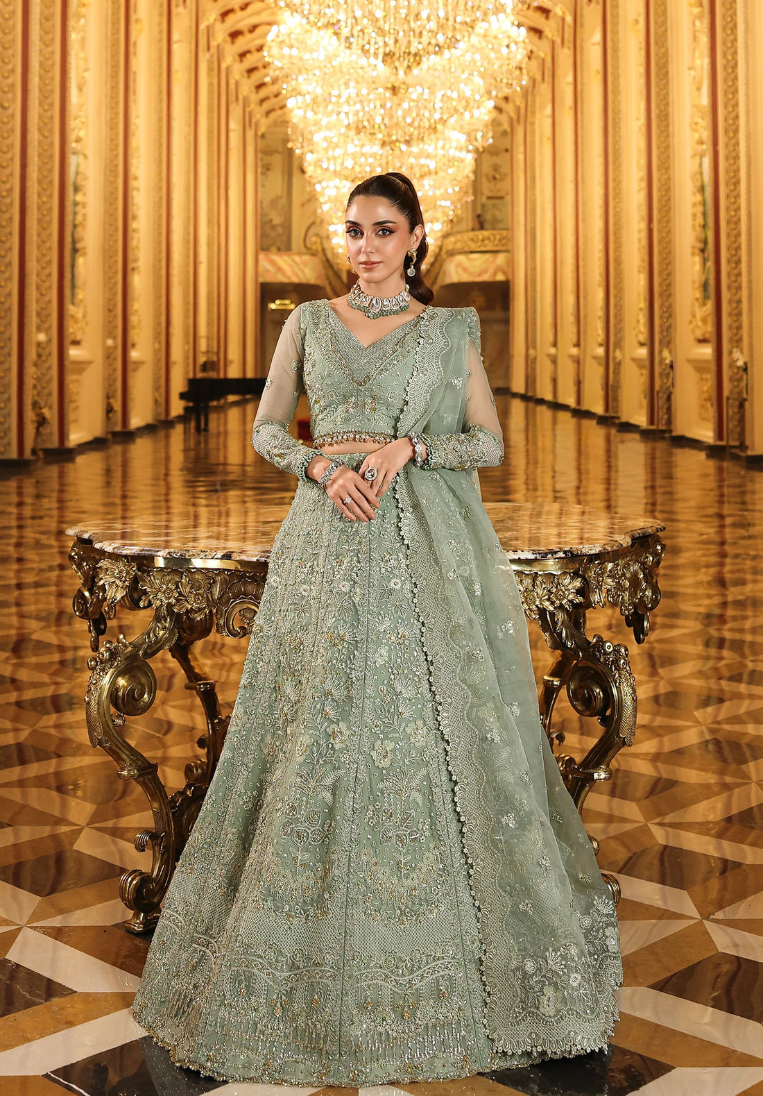 Elaf Premium Hand Made Bridal Dress