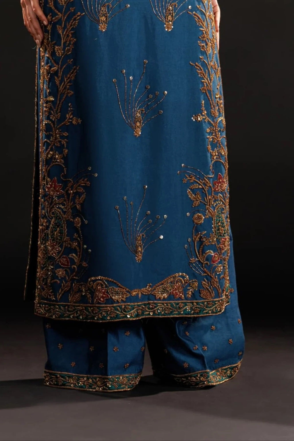 Azure Embroidered Luxury Bridal Collection