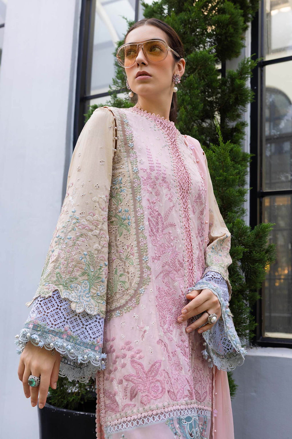 Maria B Embroidered Luxury Lawn Dress