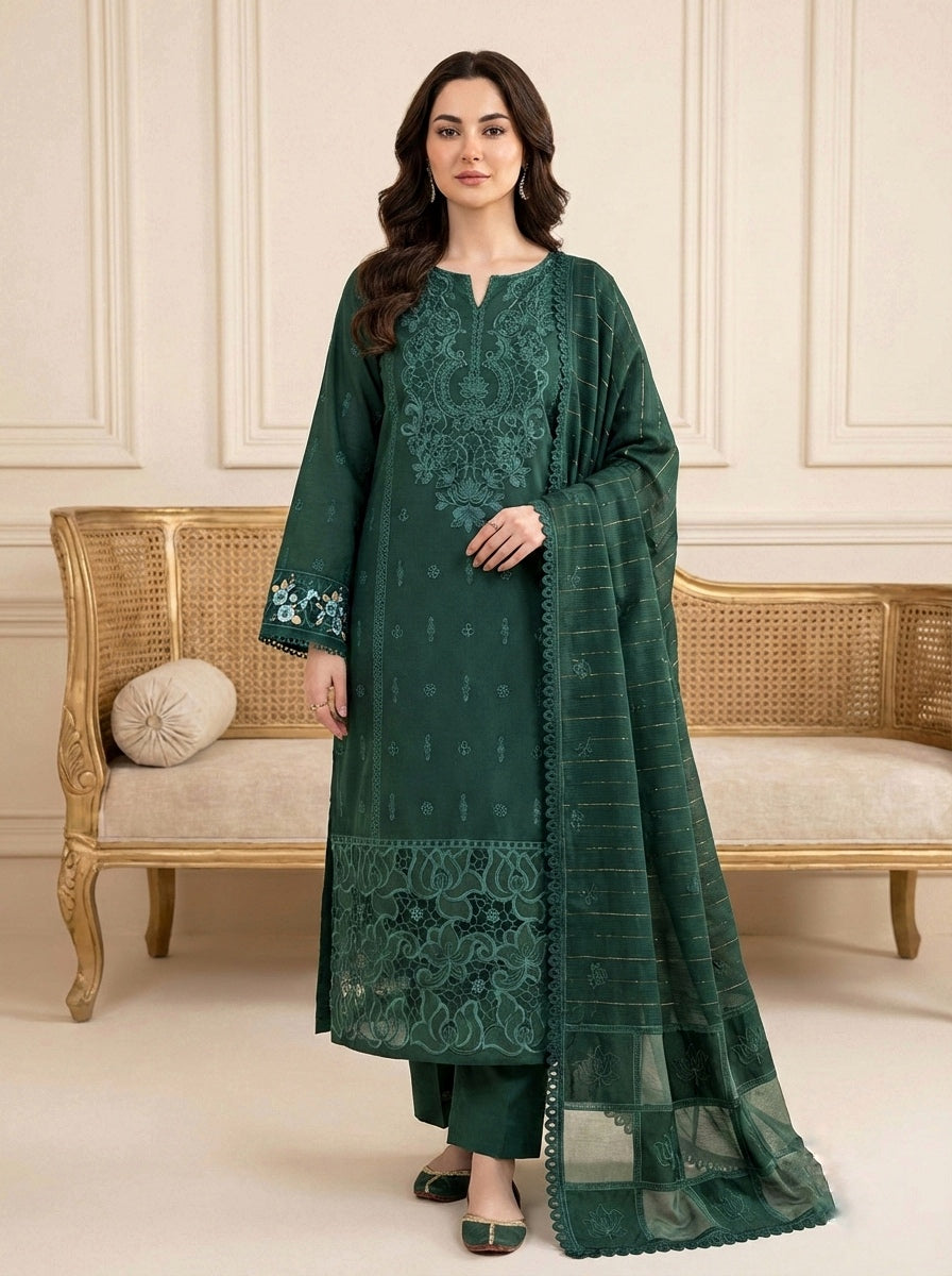 Embroidered Luxury Lawn Eid Edition 26’