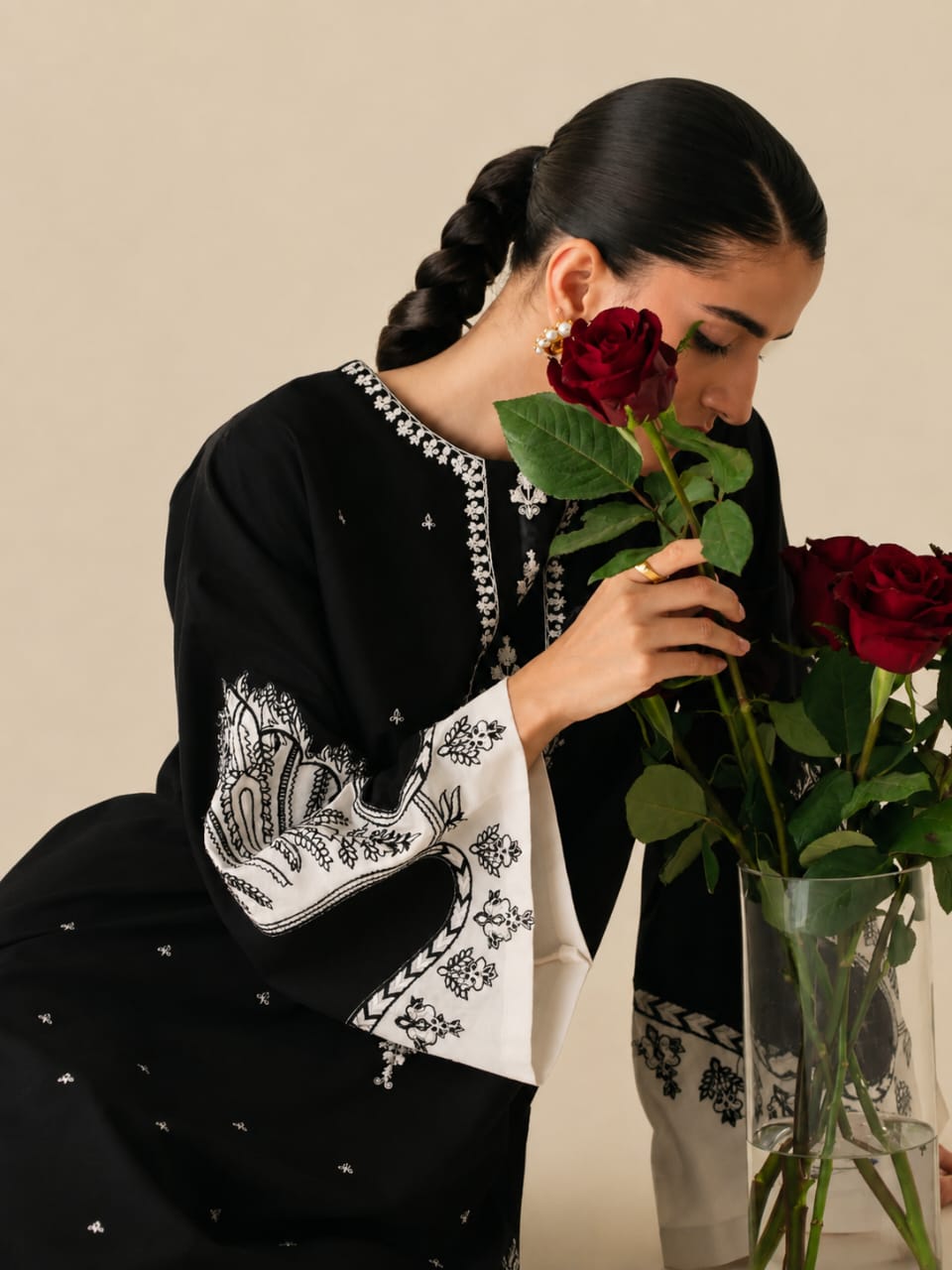 Aghanoor Embroidered Suit