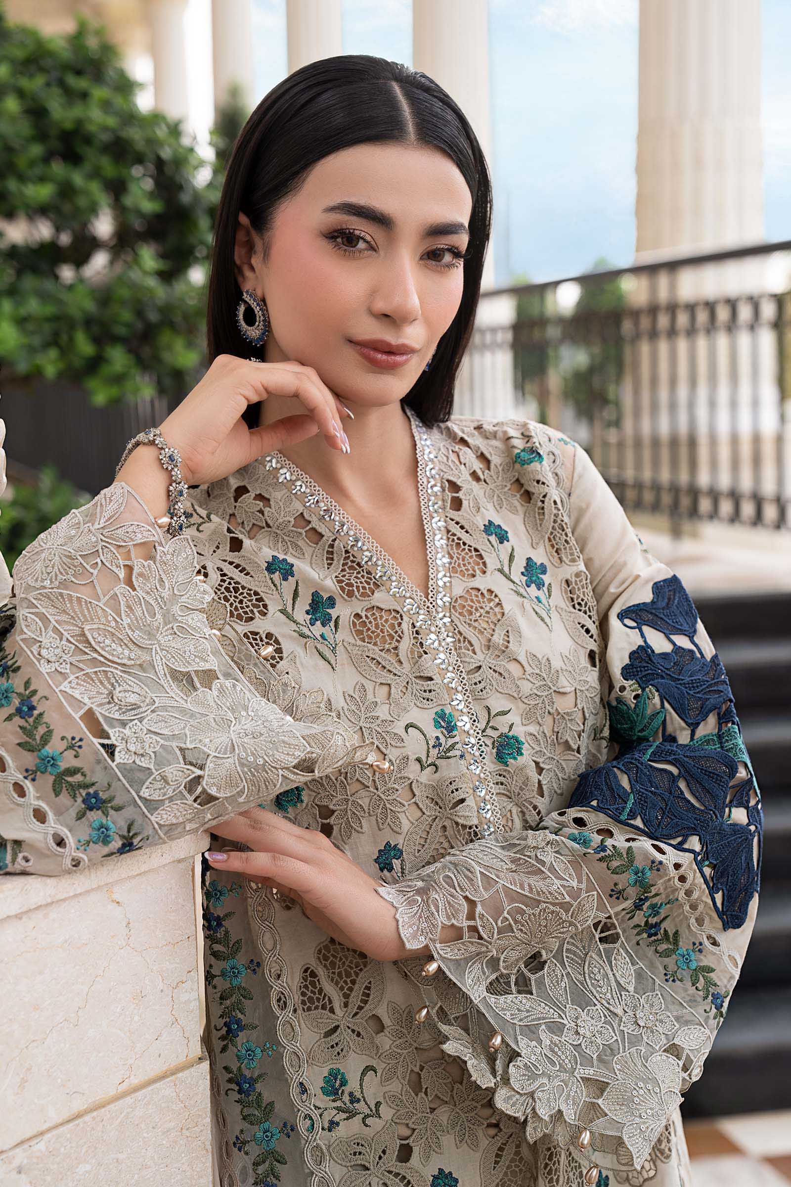 Maria B Embroidered Luxury Lawn