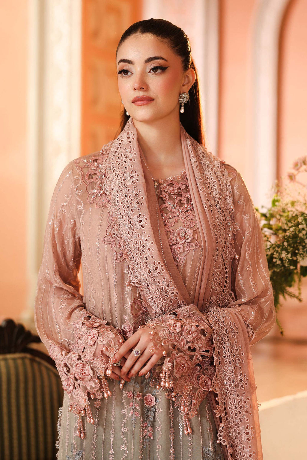 Maria B Luxury Chiffon Dress