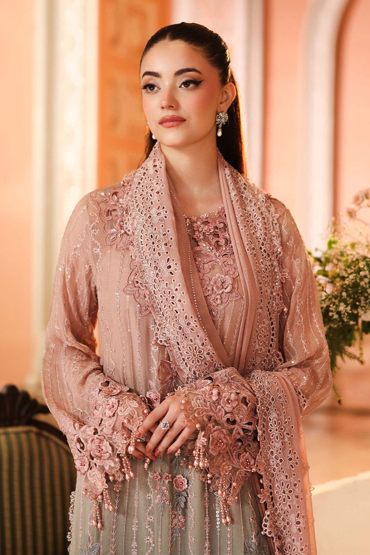 Maria B Luxury Chiffon Dress