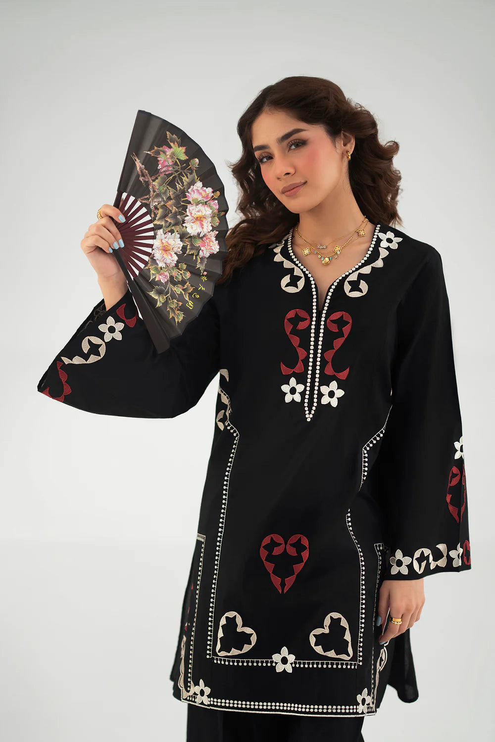 ETHNC Latest Embroidered Luxury Lawn