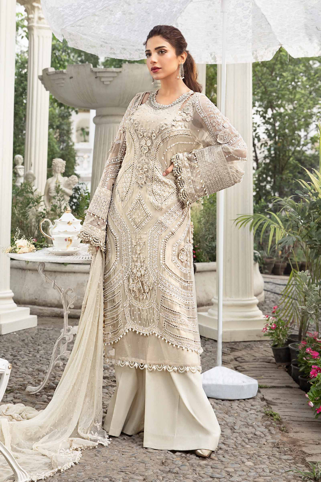 Maria B Embroidered Latest Chiffon