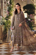 Maria B Embroidered Chiffon Dress