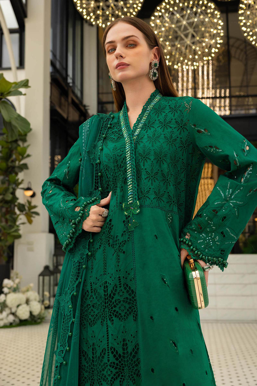 Maria B Embroidered Luxury Lawn