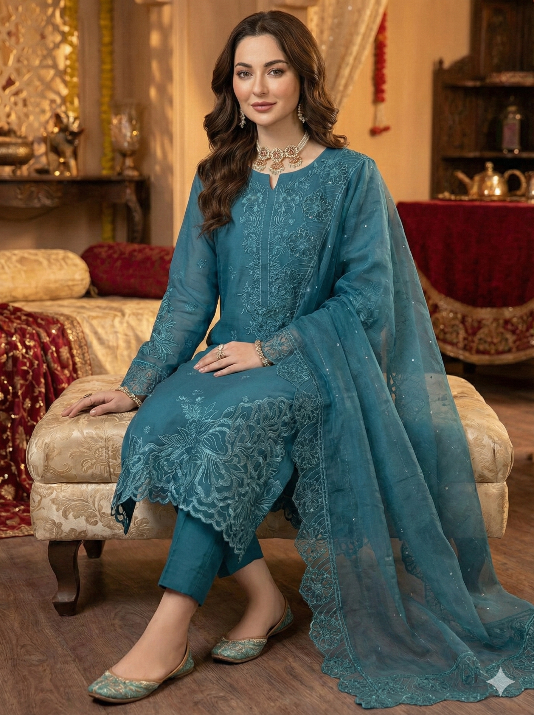 Ghani Creation Lawn 3 Pc Suit