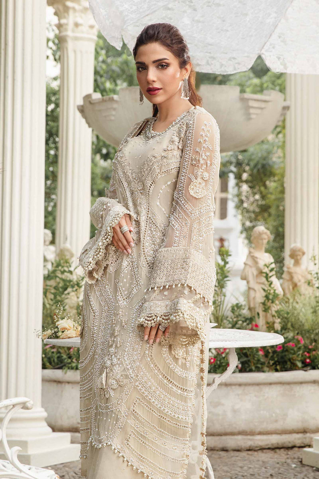 Maria B Embroidered Latest Chiffon