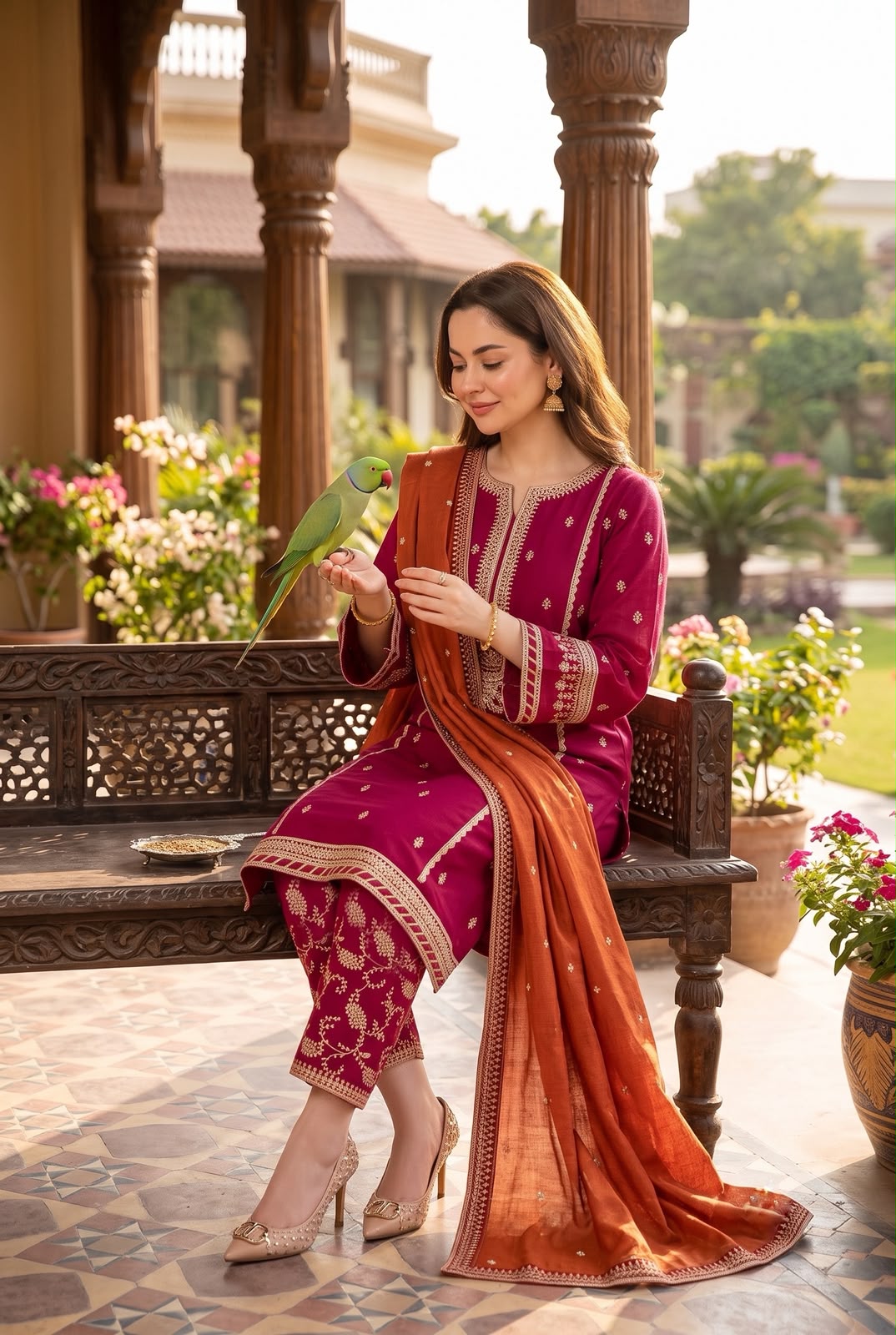 Ghani Embroidered Luxury Lawn