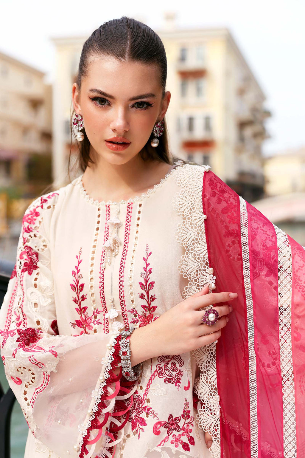 Maria B Embroidered Luxury Lawn