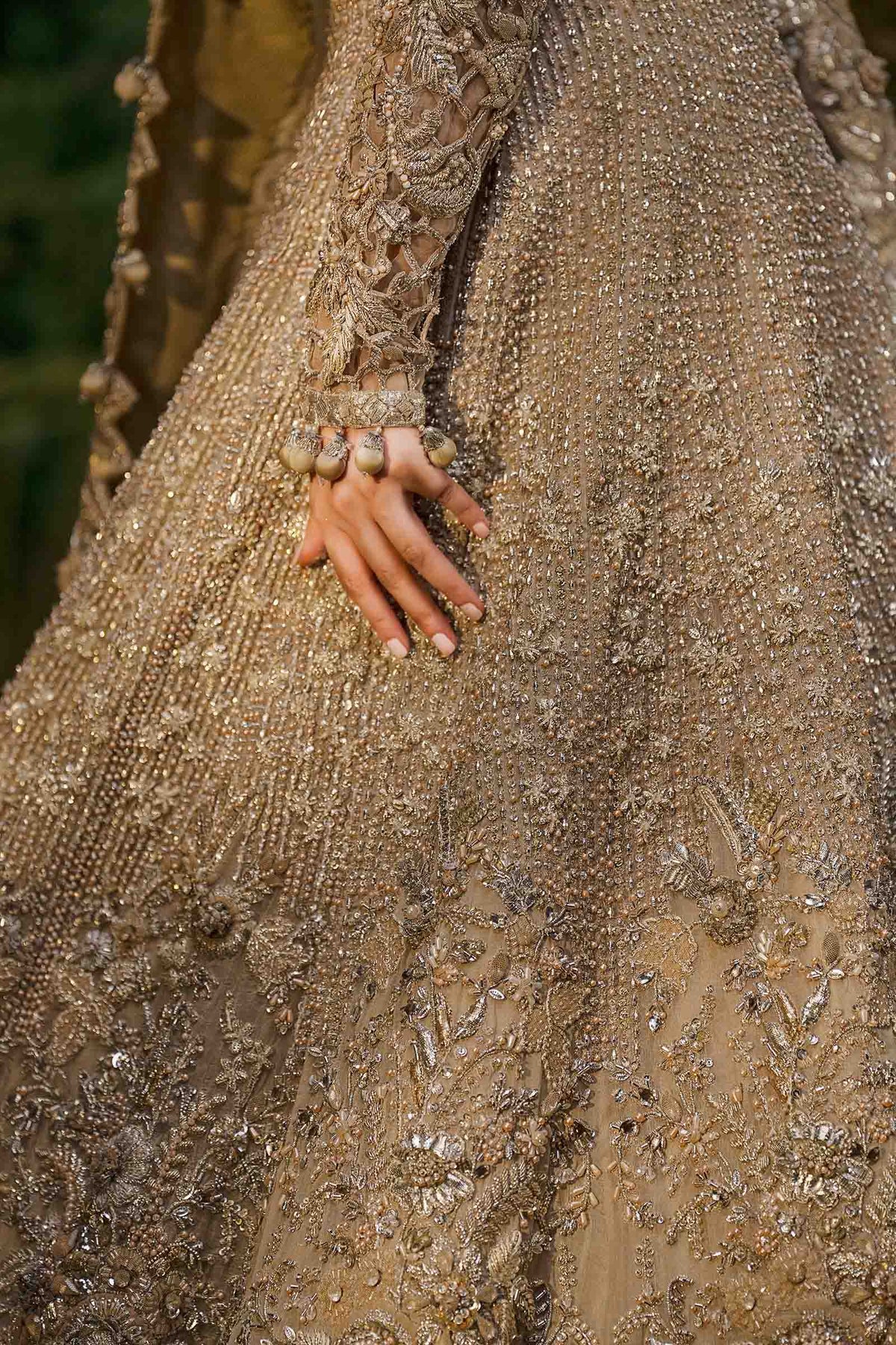 Maria B Embroidered Luxury Bridal Dress
