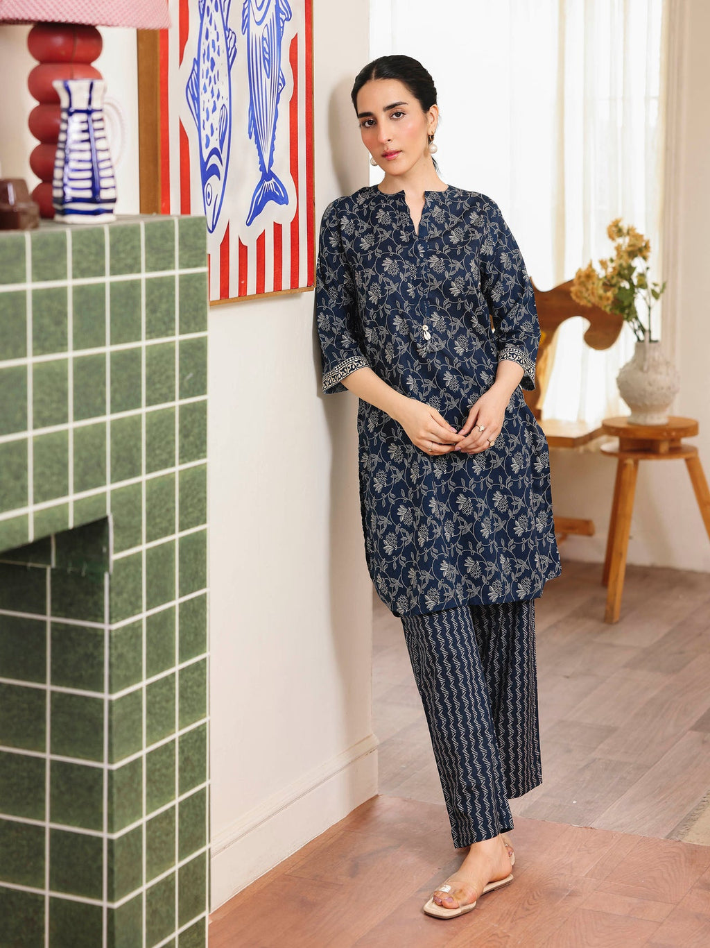 Zara Shahjahan COCO Khaddar Print 3 Pcs