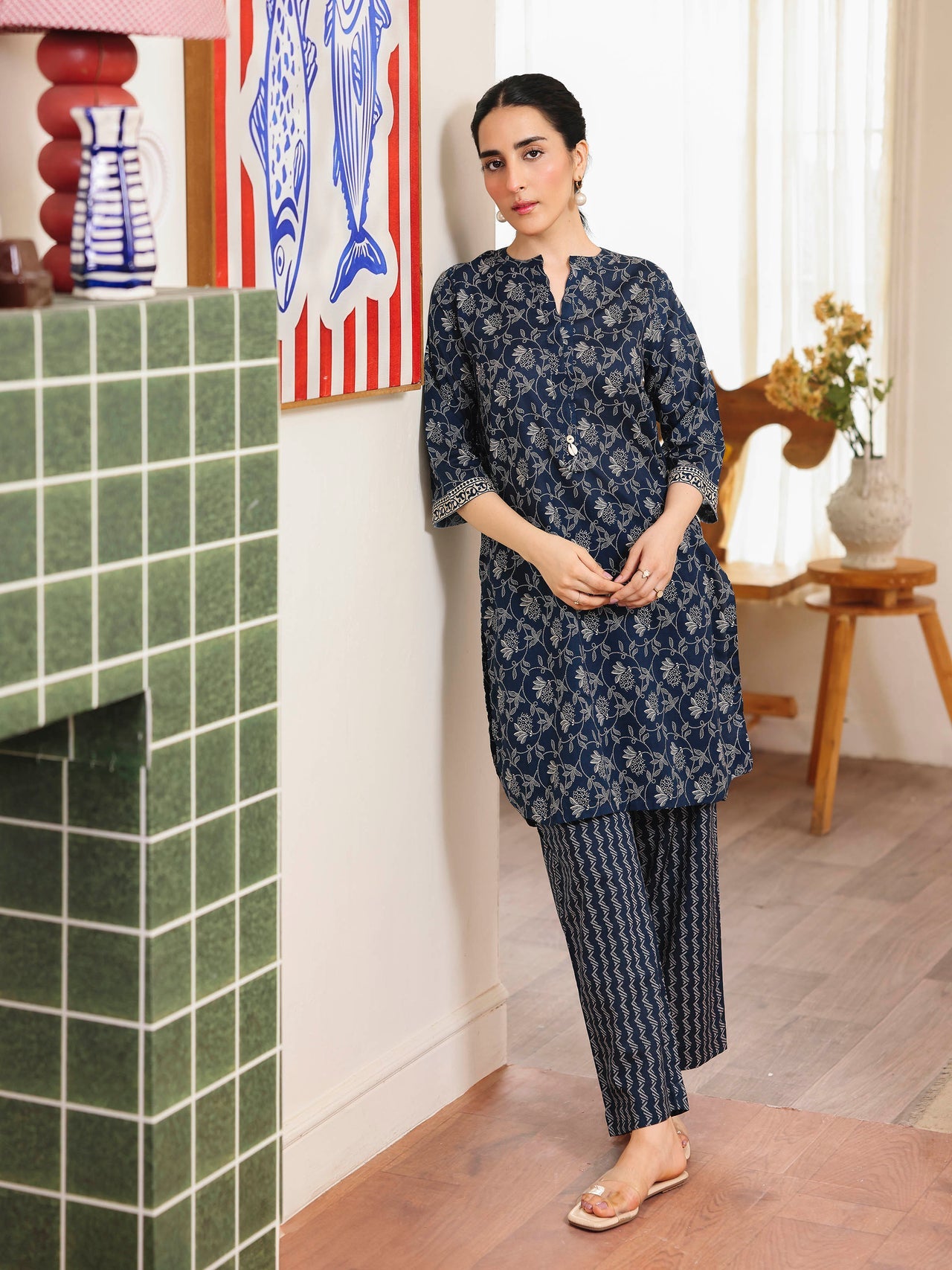 Zara Shahjahan COCO Khaddar Print 3 Pcs