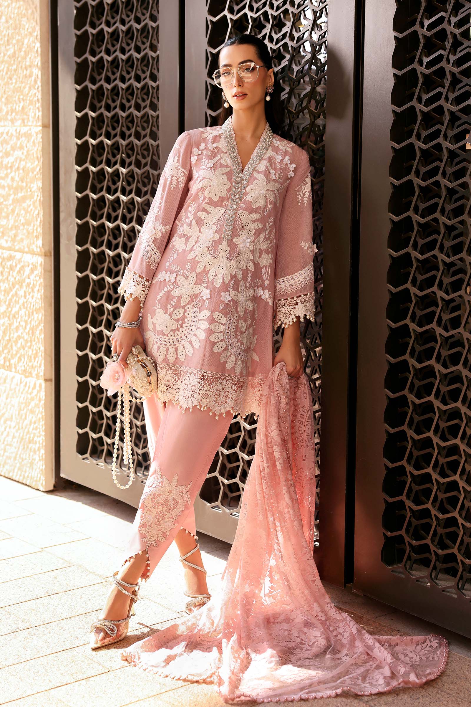 Maria B Embroidered Luxury Lawn