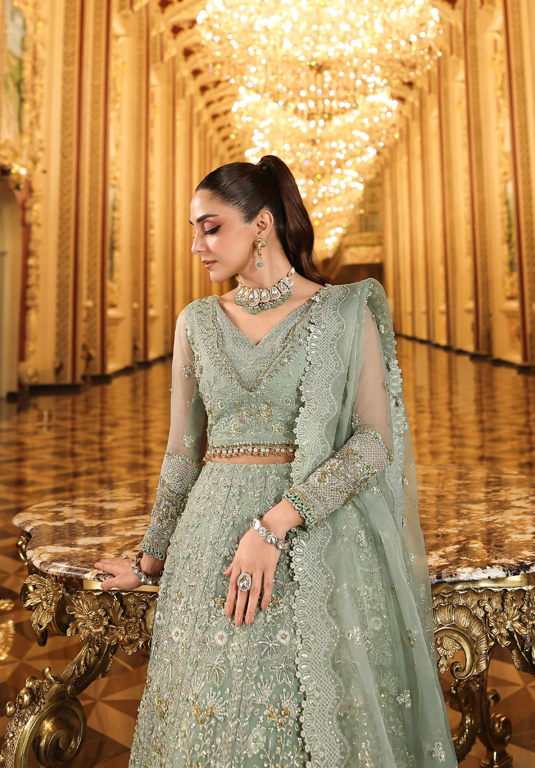 Elaf Premium Hand Made Bridal Dress