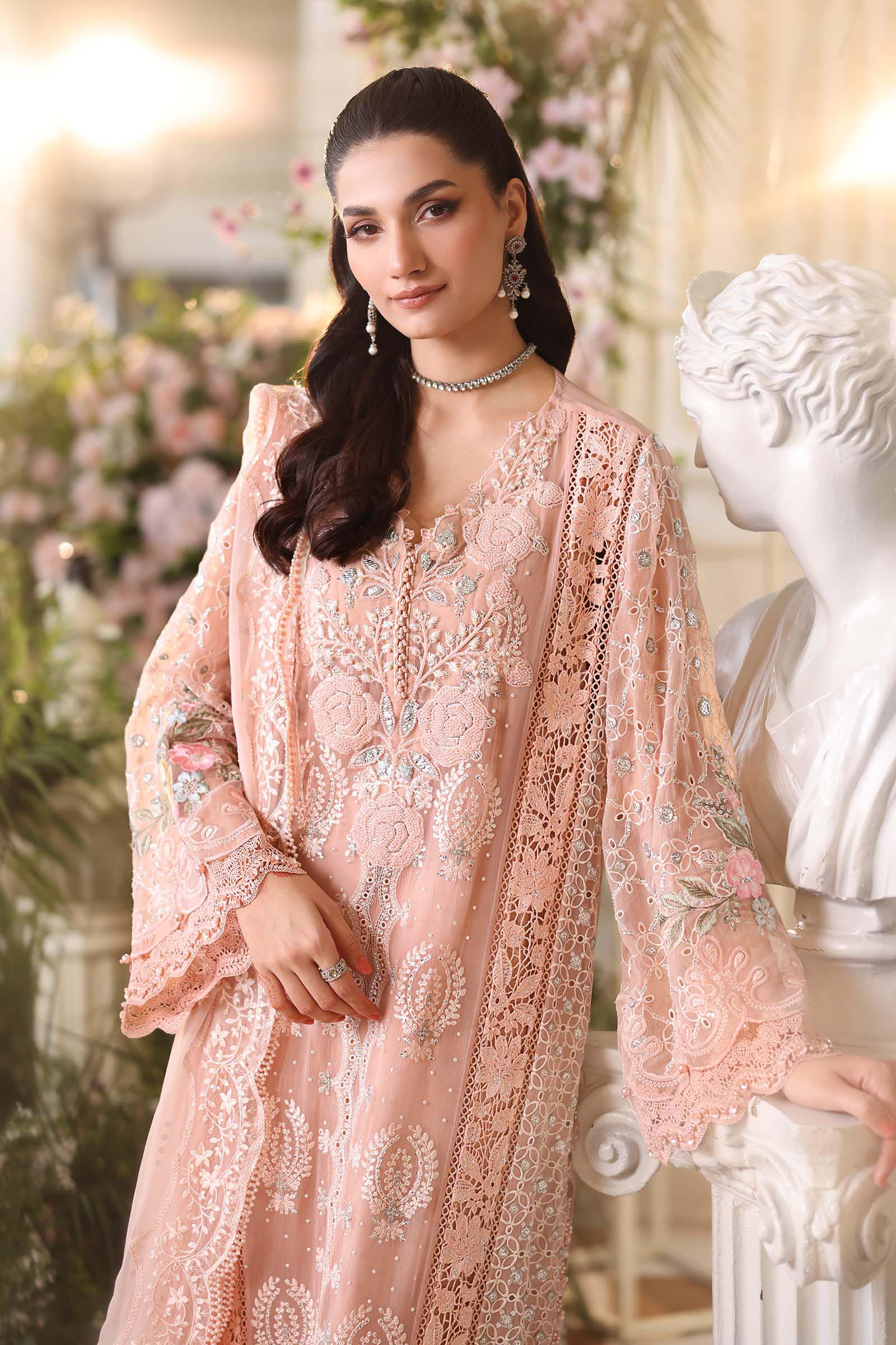 Maria B Embroidered Luxury Chiffon