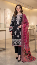 Luxury Embroidered Winter Creation
