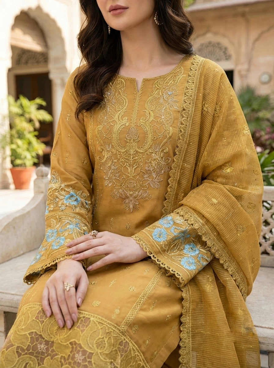Embroidered Luxury Lawn Eid Edition 26’