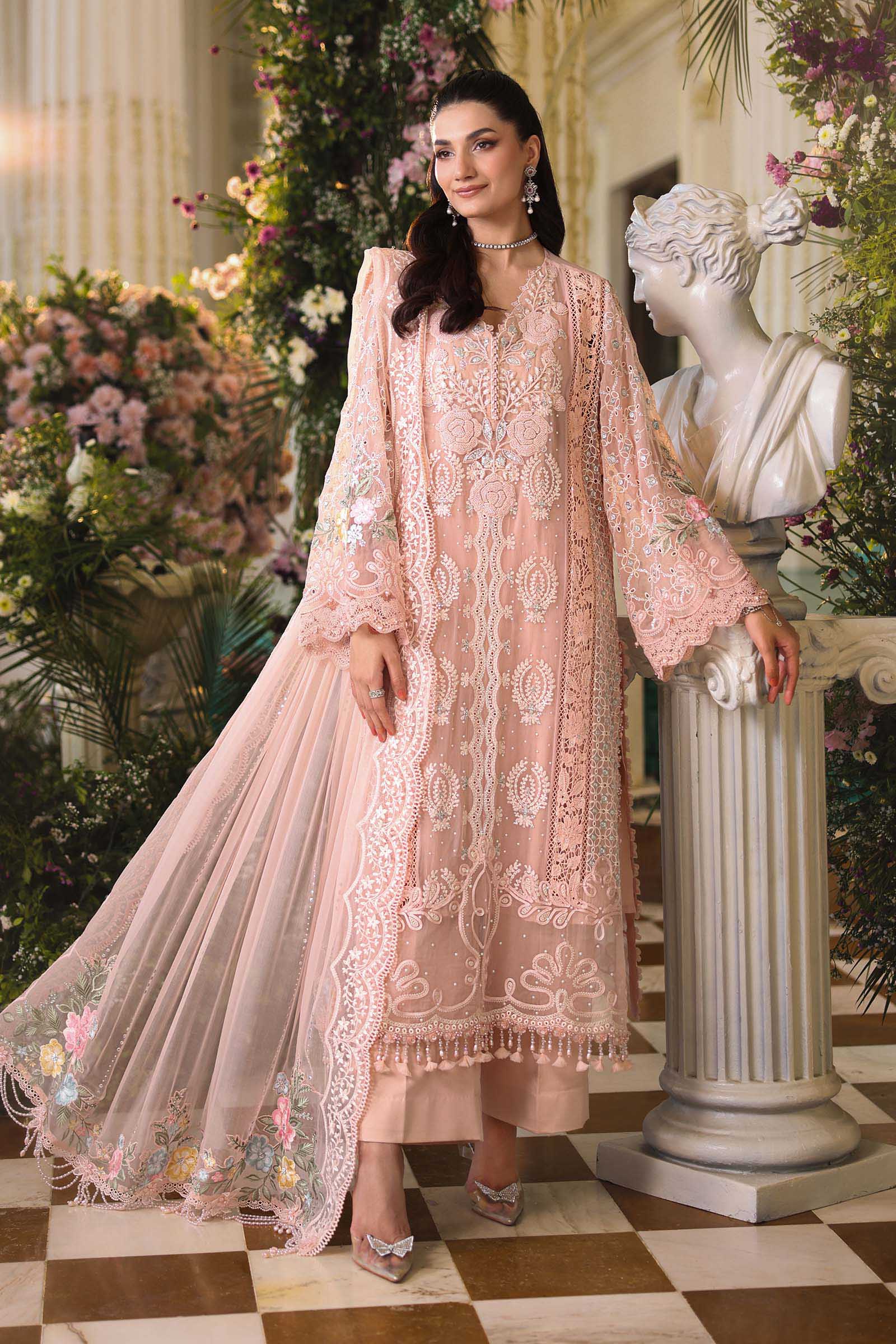 Maria B Embroidered Luxury Chiffon