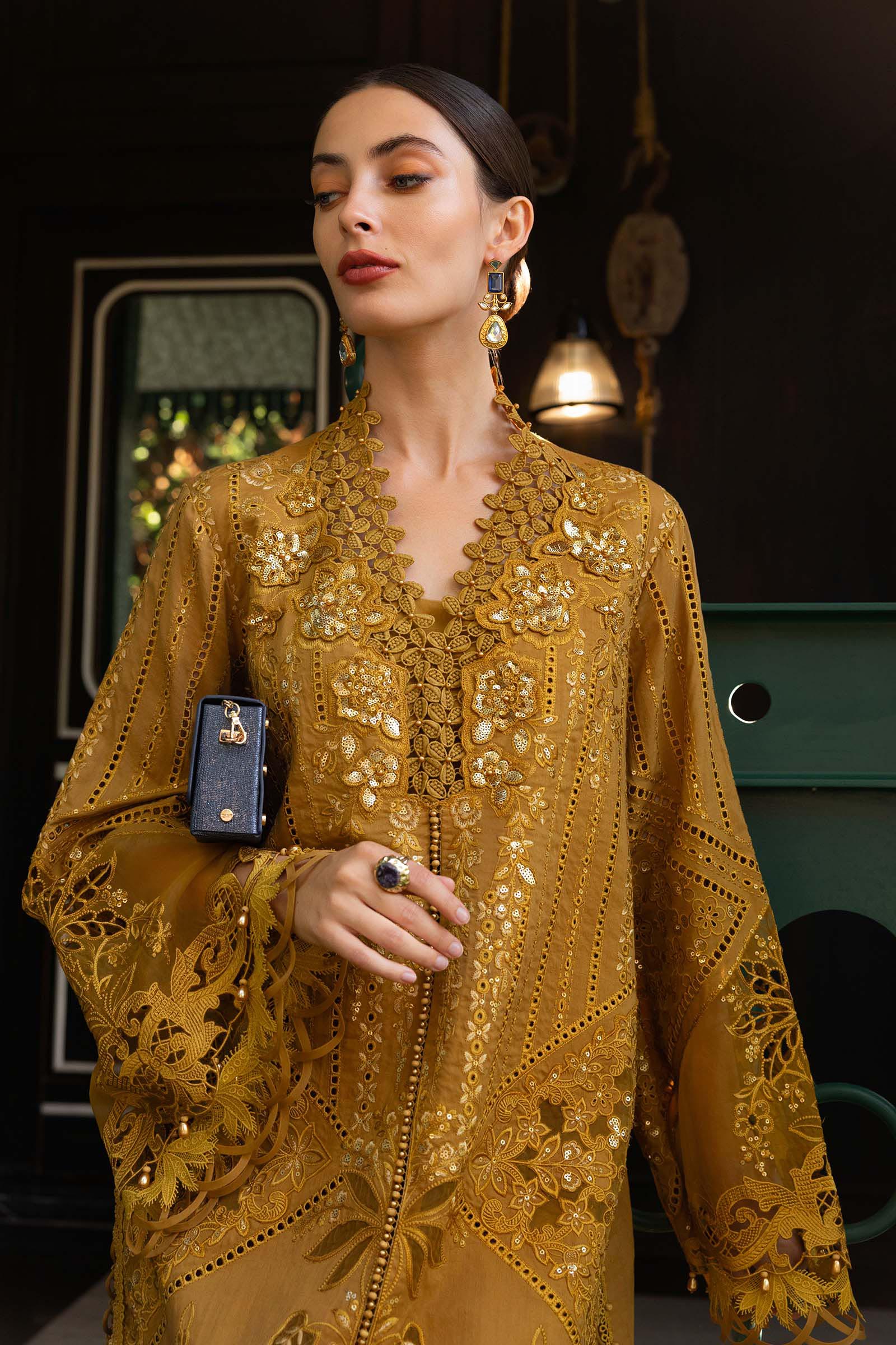 Maria B Embroidered Luxury Lawn