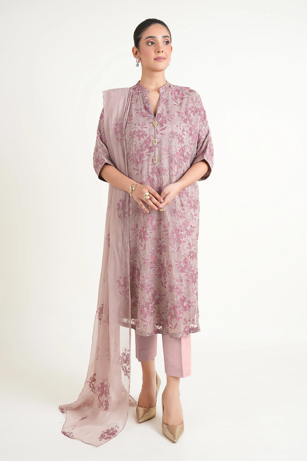 Bareeze Embroidered Luxury Chiffon