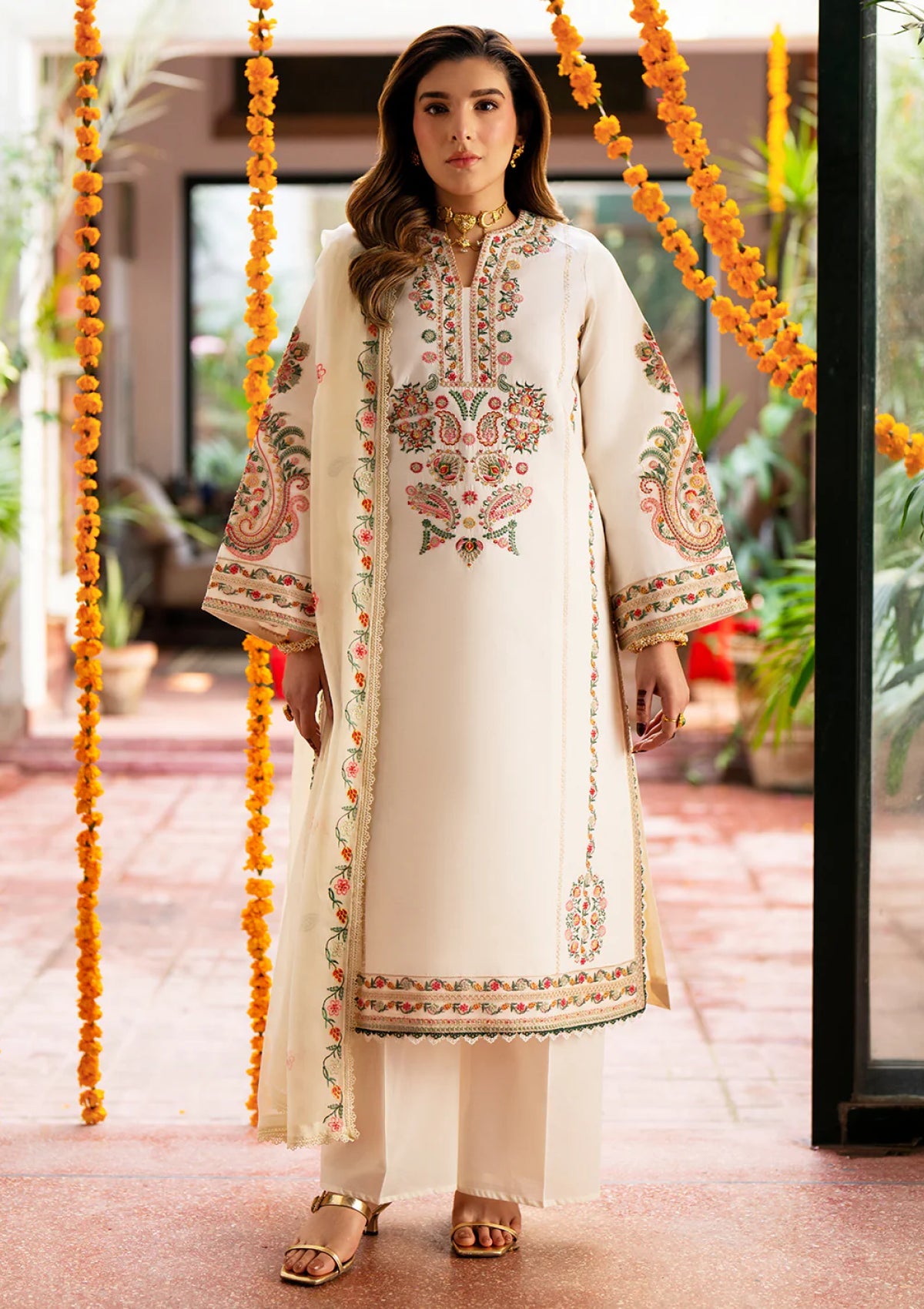 Satrangi By Mahnoor Embroidered Unstitched Original Suit