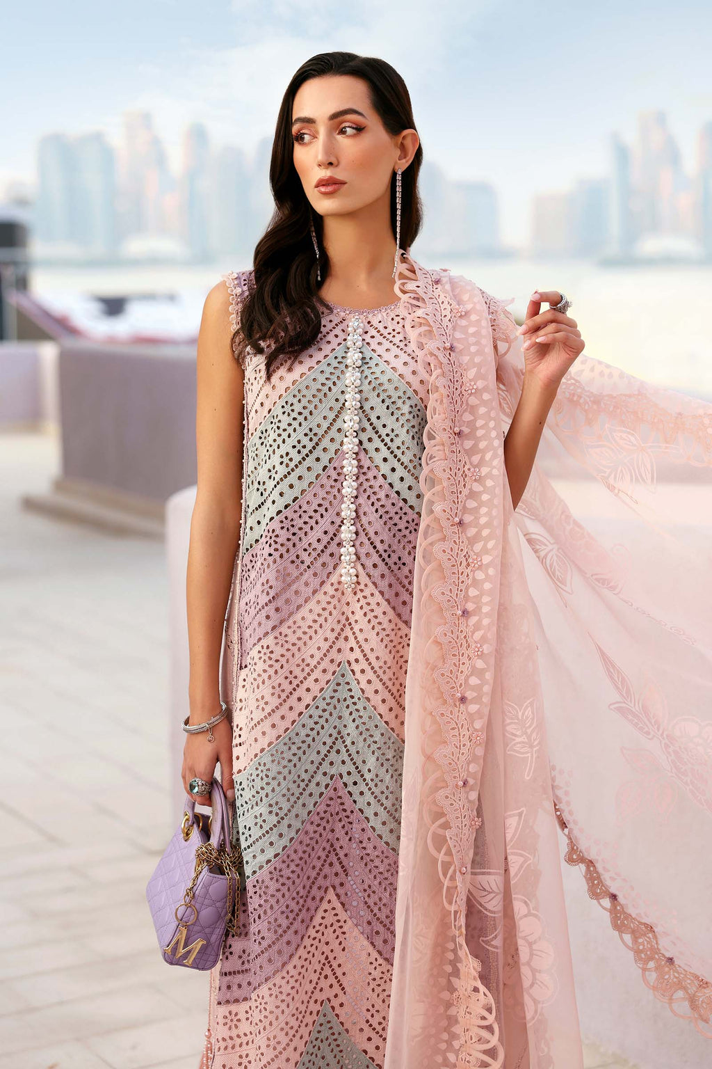 Maria B Embroidered Luxury Lawn Eid Edition 26’