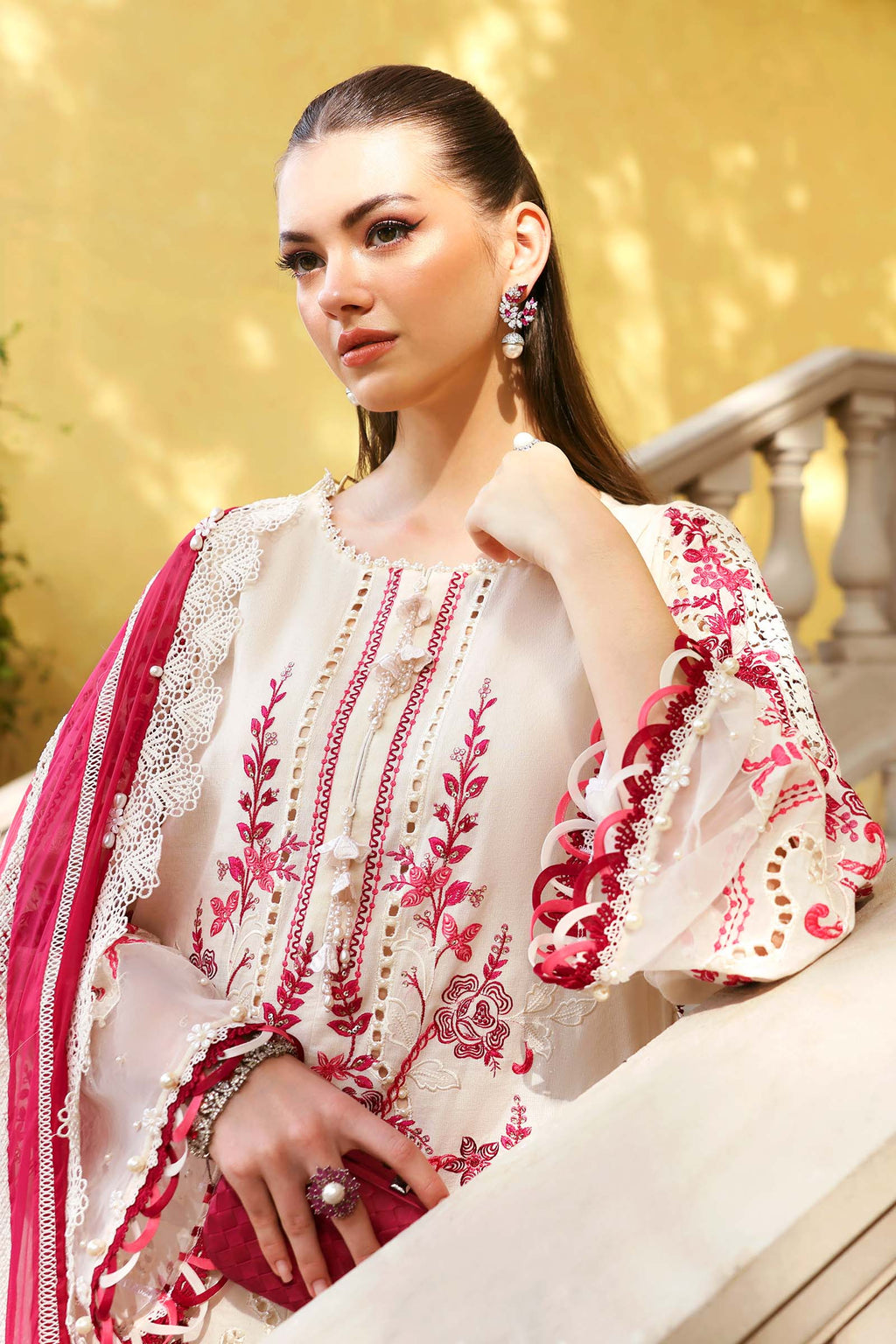 Maria B Embroidered Luxury Lawn