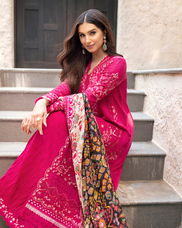 Faiza Saqlain Zinnia Luxury Lawn 25’