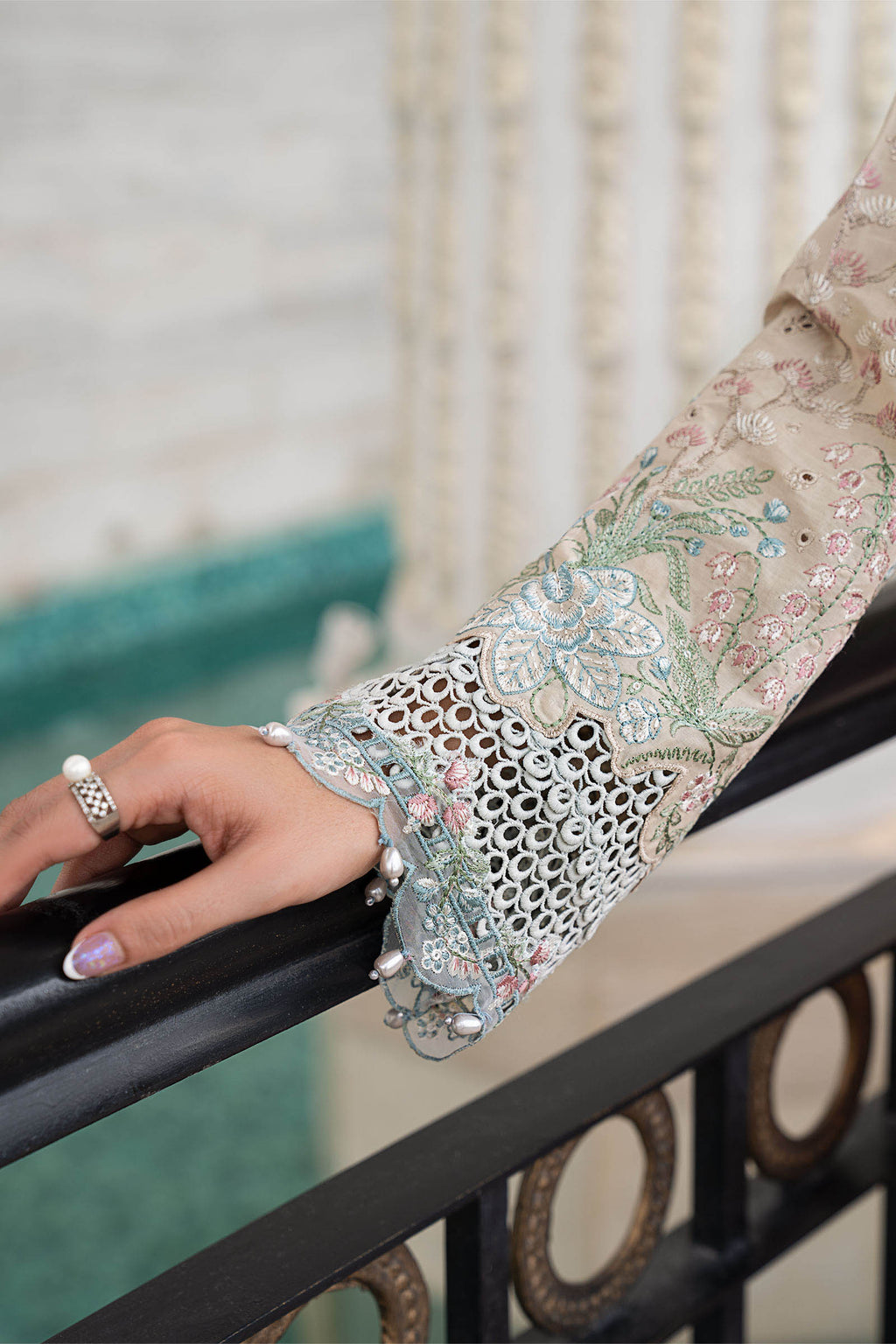 Maria B Embroidered Luxury Lawn