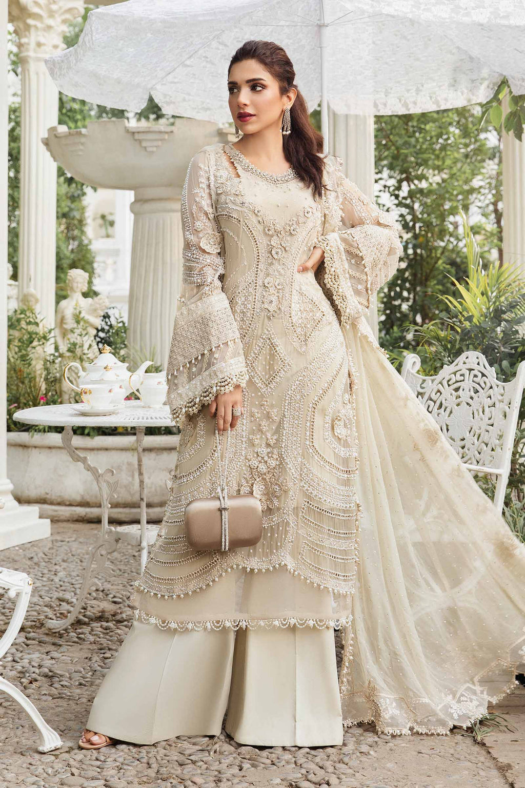 Maria B Embroidered Latest Chiffon