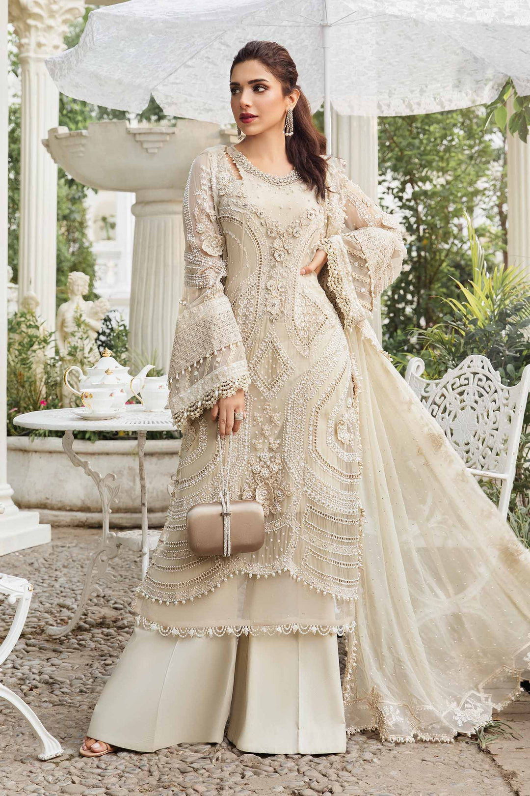 Maria B Embroidered Latest Chiffon