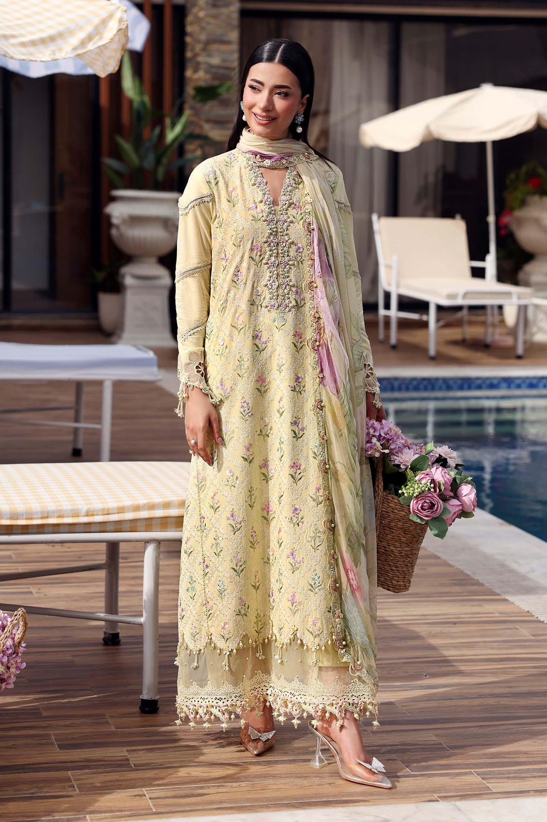 Maria B Embroidered Luxury Lawn