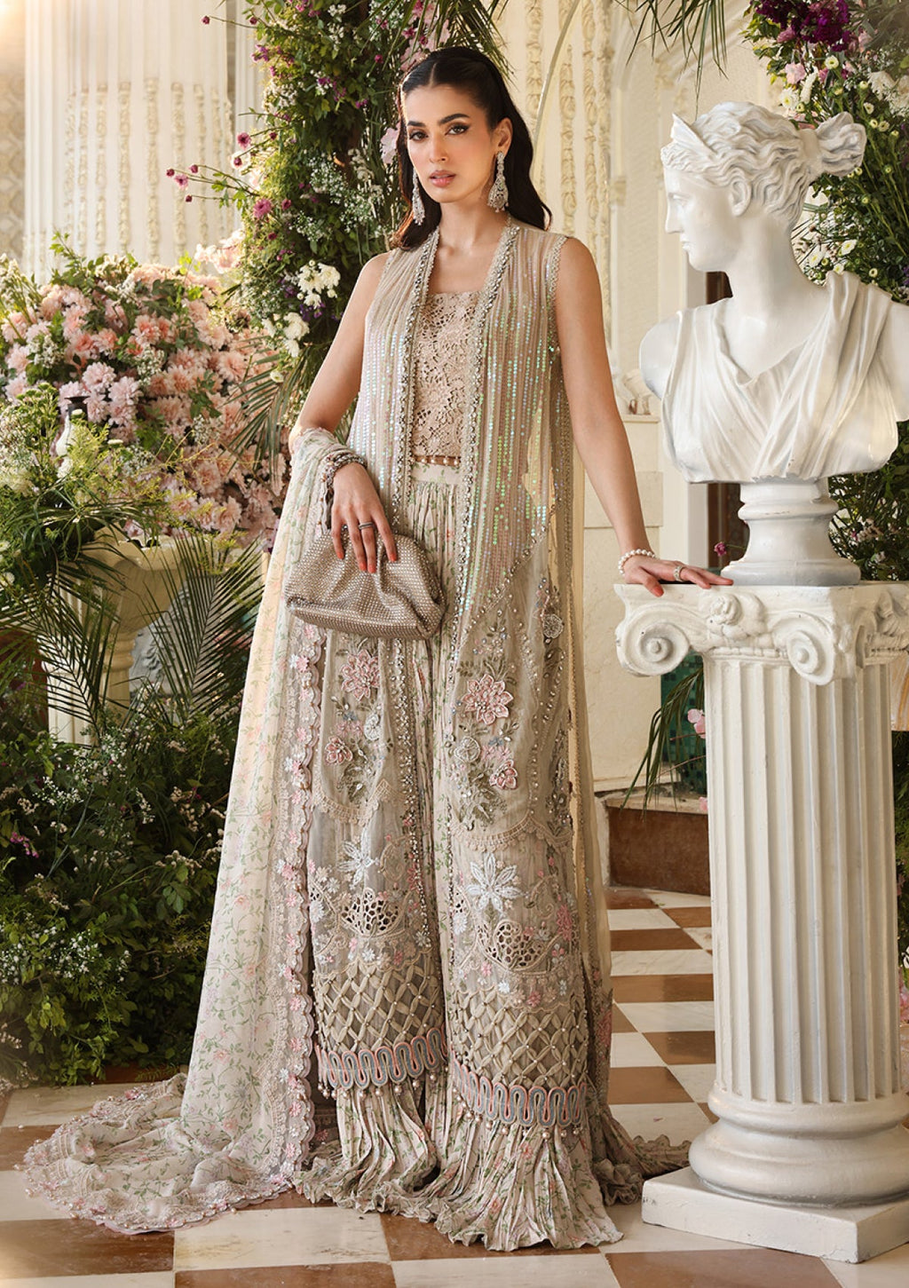 Maria B Embroidered Luxury Chiffon