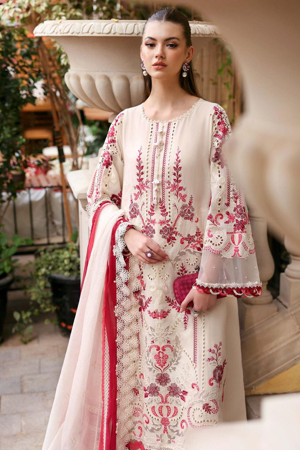 Maria B Embroidered Luxury Lawn