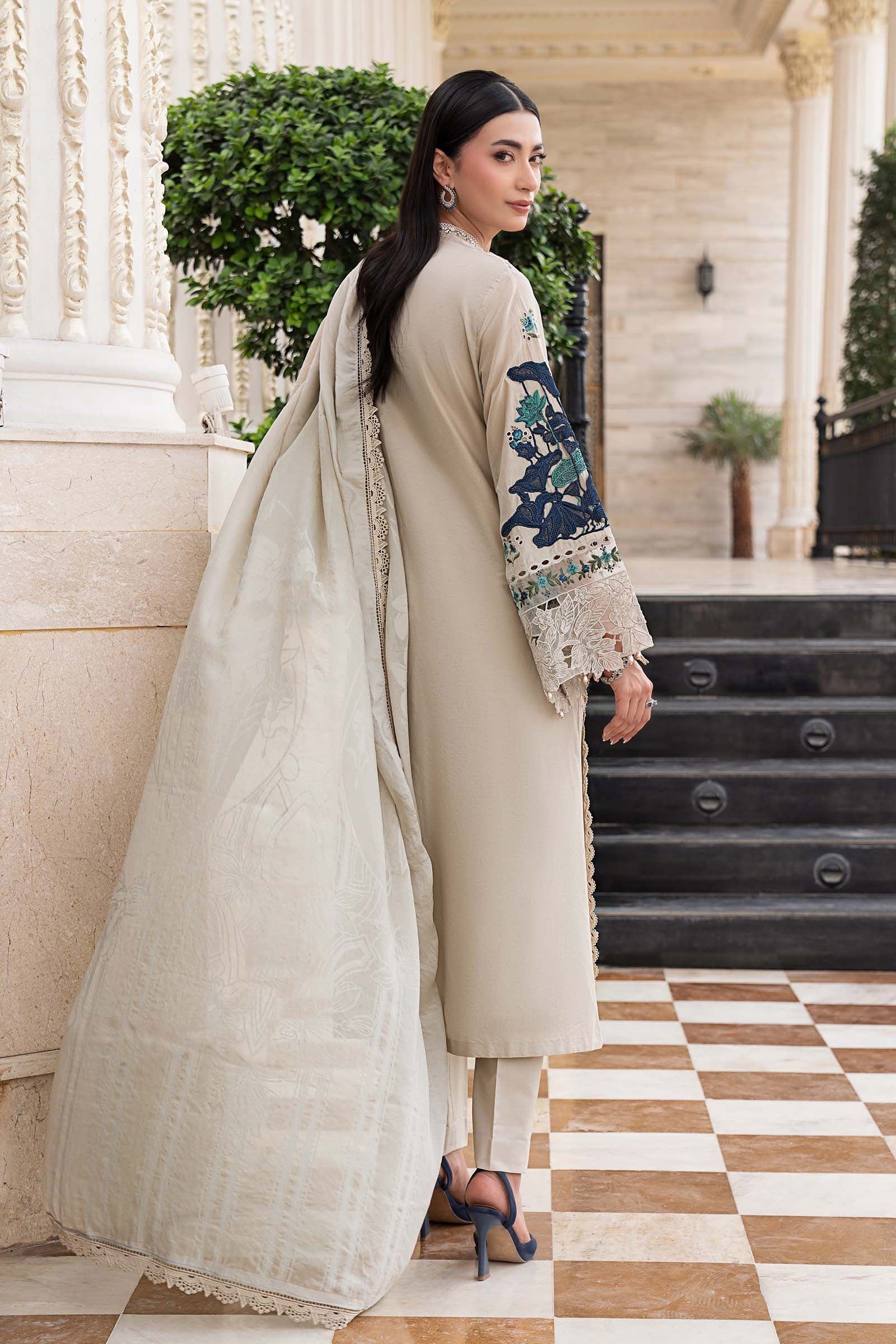 Maria B Embroidered Luxury Lawn