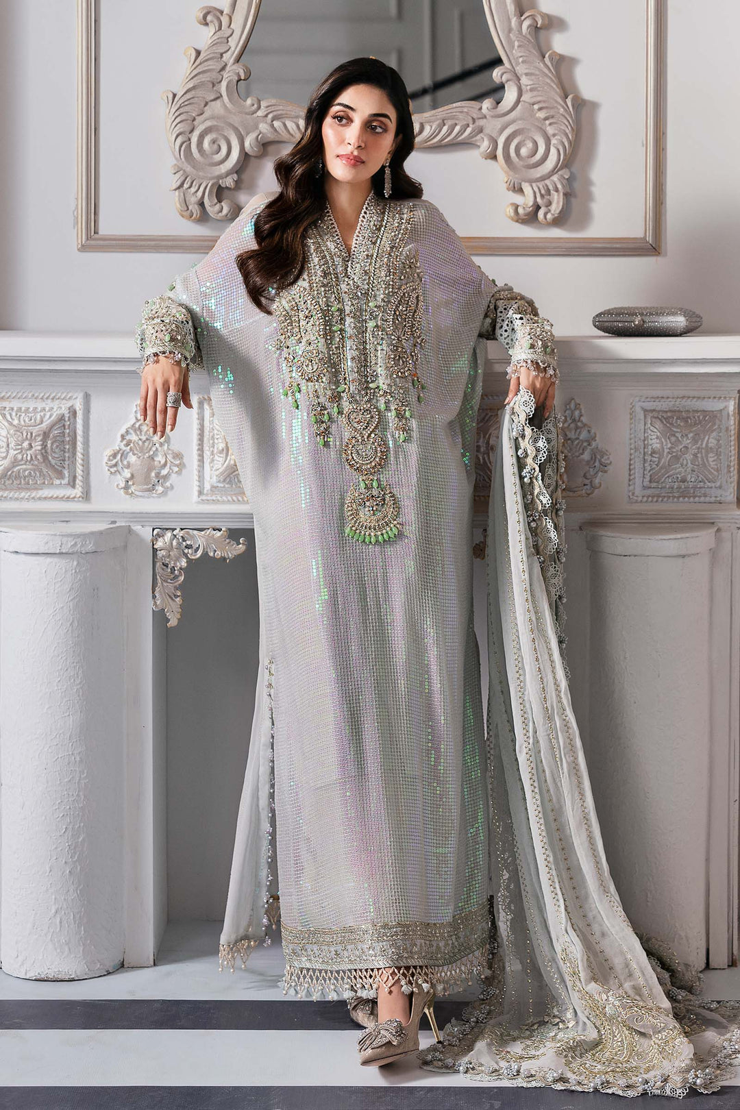 Maria B Luxury Embroidered Chiffon