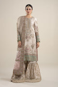 Maria B 3 Pc Embroidered Suit