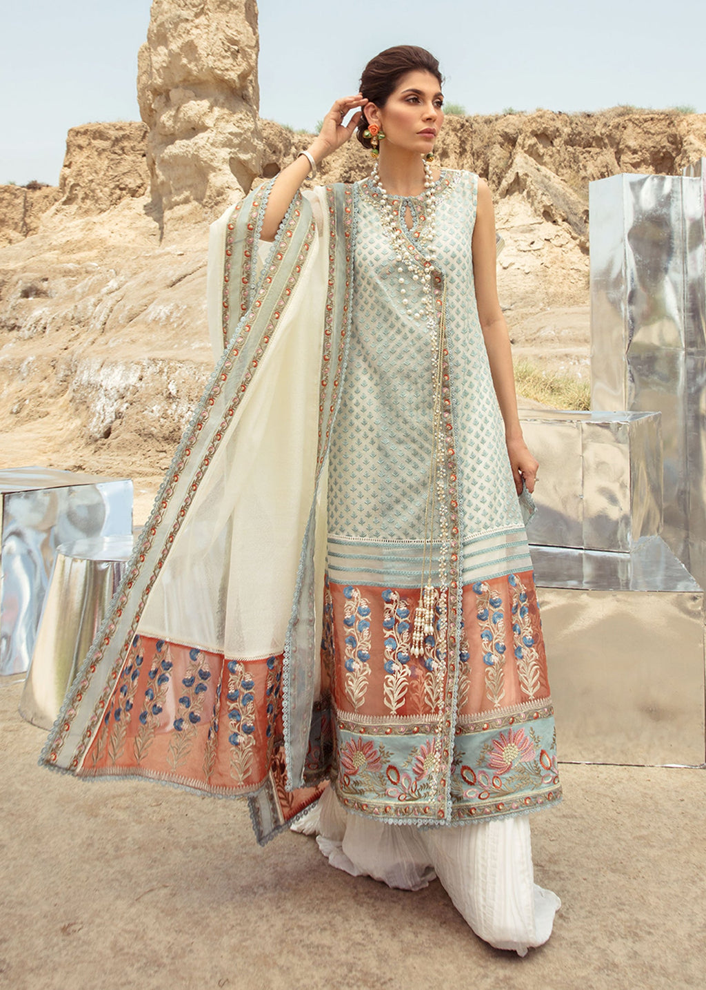 Saira Shakira Organza Suit