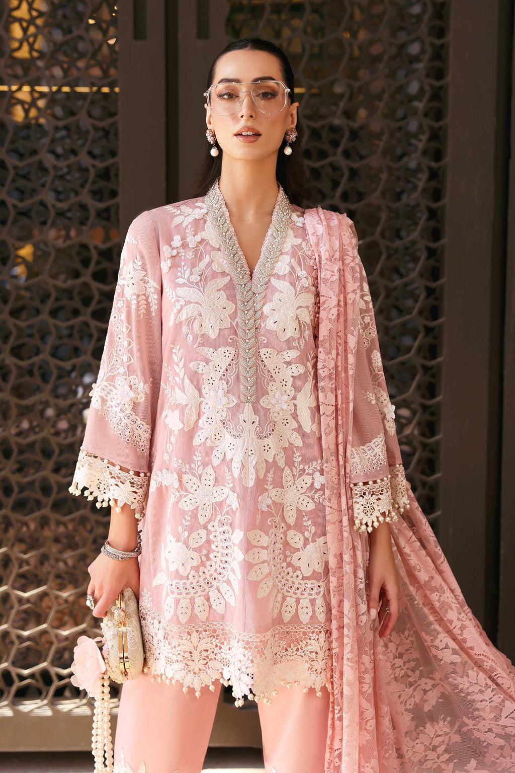 Maria B Embroidered Luxury Lawn