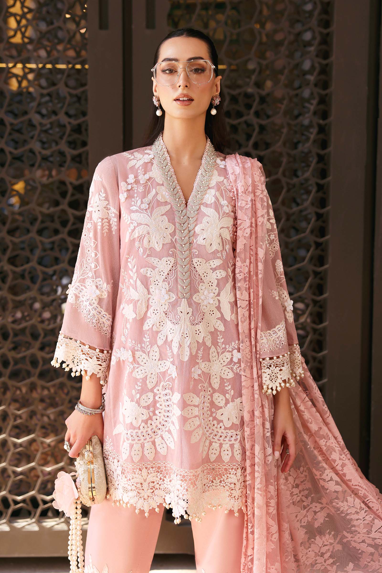 Maria B Embroidered Luxury Lawn