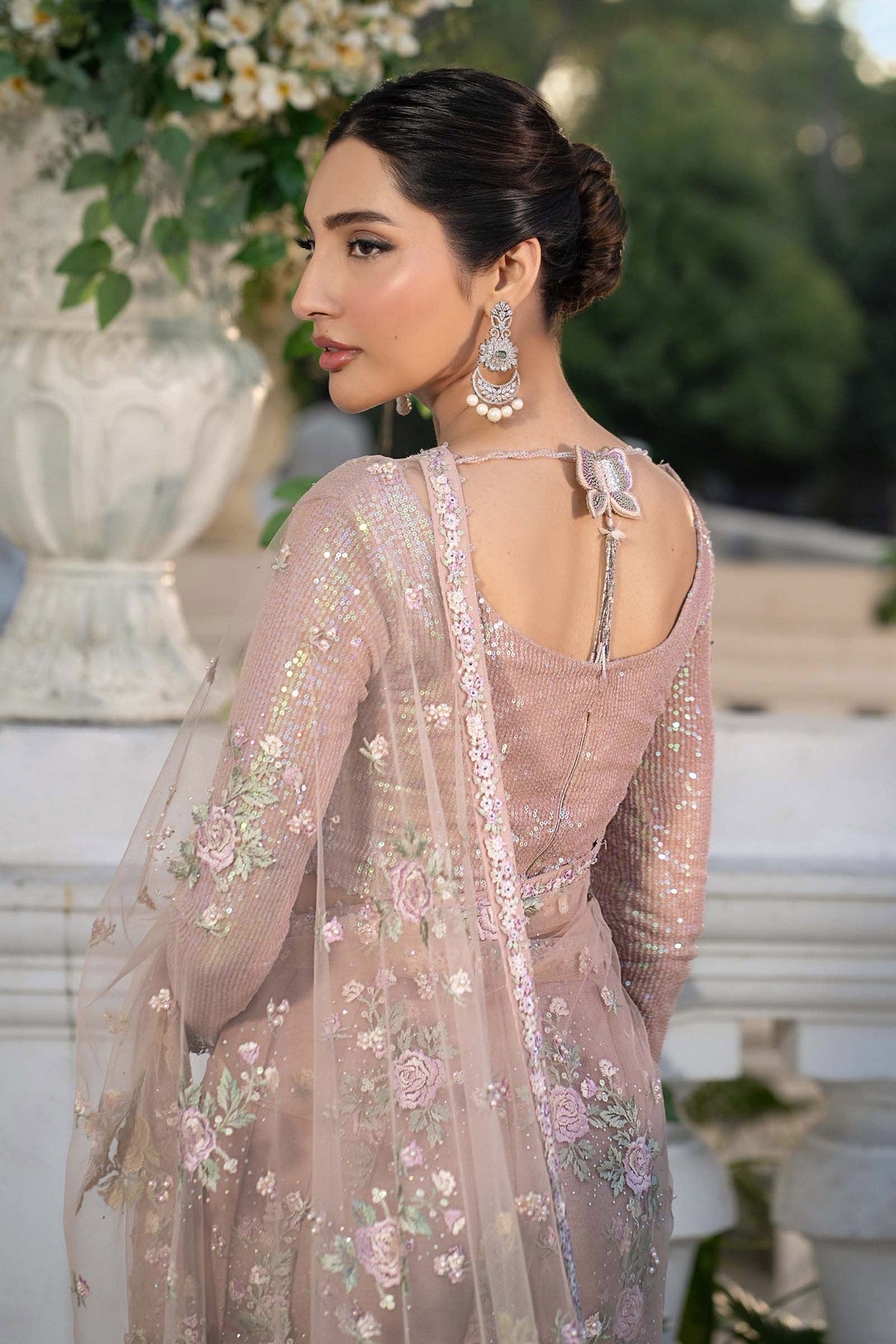 Maria B Luxury Embroidered Saree